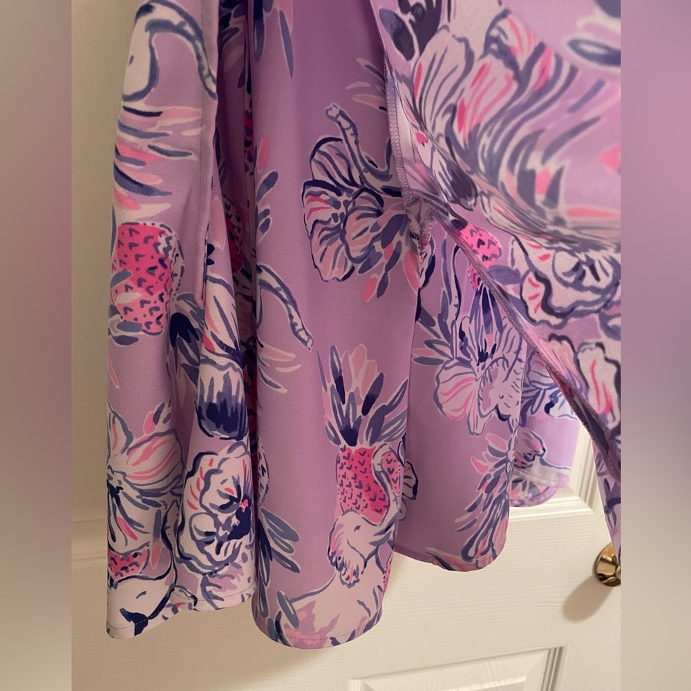 Lilly Pulitzer Light Lilac Trunks in the Air Romper (Size 8) - Picture 6 of 6